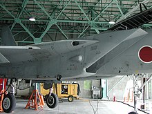 An F-15J after the 2nd phase MTDP modernization with changes visible around the intake (2008) F-15Jkaitype1.jpg