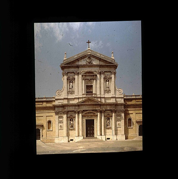 File:Facciata della chiesa di Santa Susanna, before 1976 - Archivio Accademia delle Scienze Torino, Millon 49 18 365.jpg