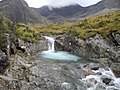 Image 27The highest of the Fairy Pools, a series of waterfalls near Glen Brittle, Skye Credit: Drianmcdonald