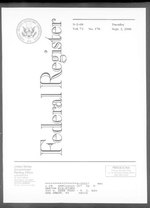 Thumbnail for File:Federal Register 2008-09-02- Vol 73 Iss 170 (IA sim federal-register-find 2008-09-02 73 170).pdf