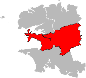 Finistère - Châteaulin arrondissement.svg