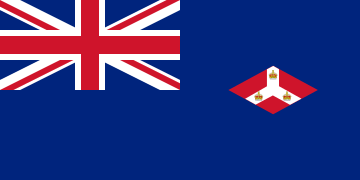 Flag of the Straits Settlements from 1925 to 1946.