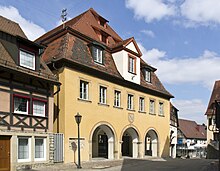 Das Forchtenberger Rathaus, Geburtshaus von Sophie Scholl