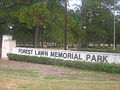 Forest Lawn Memorial Park Cemetery across from Kingsville Baptist Church