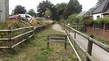 Biddulph Valley Way passing through the former Biddulph railway station Former station at Biddulph, now forms part of the Biddulph Way.jpg