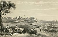 Fort St. George in 1858