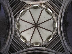 Dôme de l'église abbatiale de Saint-Sever