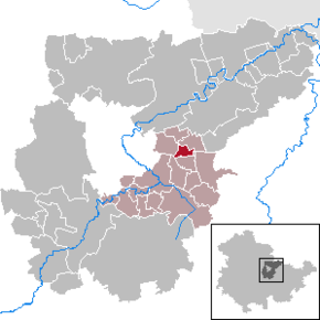 Poziția localității Frankendorf
