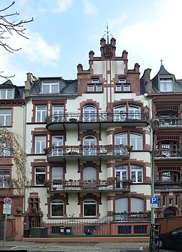 Günthersburgallee in Frankfurt am Main