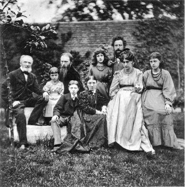 File:Frederick Hollyer Morris and Burne-Jones Families 1874.jpg