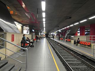 <span class="mw-page-title-main">Gare du Midi metro station</span> Metro station in Brussels, Belgium