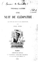Théophile Gautier : Une nuit de Cléopatre
