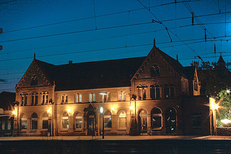 Gelnhausen Bahnhof nachts 0074 2 3