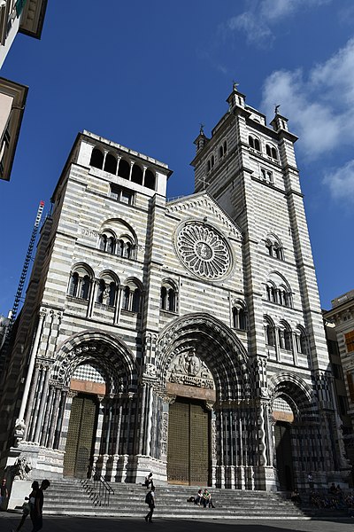Image: Genoa Cathedral Western facade