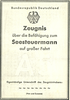 Steuermannspatent A5 Große Fahrt – 1962