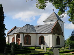 Glostorps kyrka i september 2012