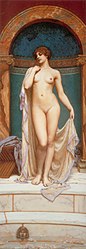 Venus at the Bath label QS:Len,"Venus at the Bath" label QS:Lpl,"Wenus w kąpieli" , 1901