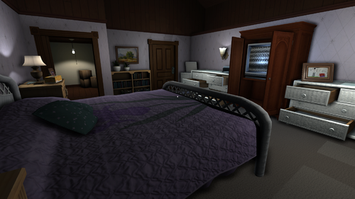 Gone Home - Bedroom