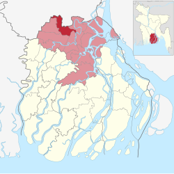 Location of Gournadi