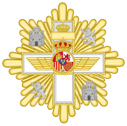 Grand Cross of the Aeronautical Merit (Spain) - White Decoration.svg