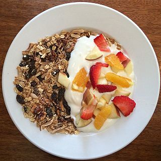 <span class="mw-page-title-main">Granola</span> Breakfast, lunch and snack food