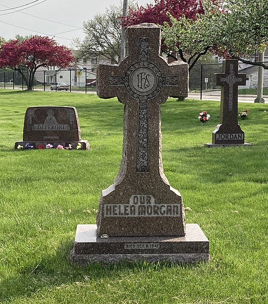 File:Grave of Helen Morgan (1900–1941) at Holy Sepulchre Cemetery, Alsip, IL.jpg