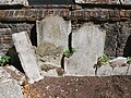 Gravestones outside St Mary Magdalen Church, Bermondsey.