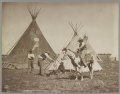 Gros Ventre Camp. Fort Belknap reservation, Mont. LOC ds.10822.tif