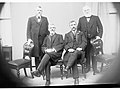 Group photograph of Price Ministry - left to right- L O'Loughlin, T Price, A H Peake and A A Kirkpatrick,(GN03197).jpg