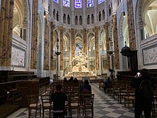 Décor du chœur de la cathédrale de Chartres.