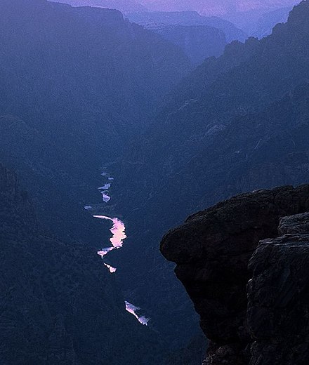 The Gunnison River in Black Canyon of the Gunnison National Park