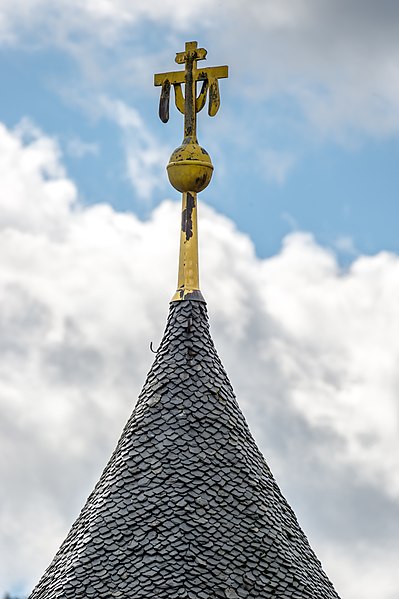 File:Gurk Domplatz 1 Friedhof Aufbahrungshalle Todesangst-Christi-Kapelle Turmspitze 30092020 8149.jpg