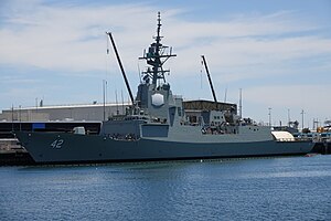 HMAS Sidney 2018 yil dekabr oyida ASC Osborne-da -1.jpg