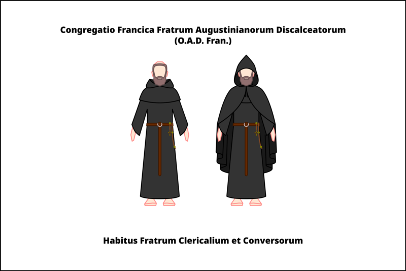 File:Habit of the discalced Augustinian priest-friars of the congregation of France.png