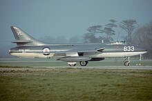 Hawker Hunter GA.11 'WW654' which served with 738 Naval Air Squadron Hawker Hunter GA11, UK - Navy AN1366311.jpg