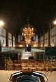 Hellig Kors Kirke. Interior viewed from altar, portrait format