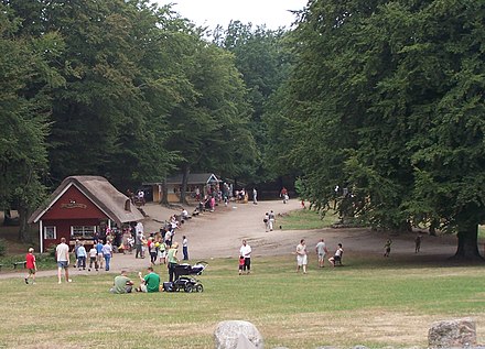 Kiosk area at Himmelbjerget