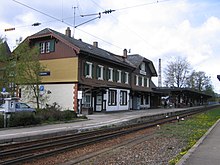 Der Bahnhof Hinterzarten ist der höchstgelegene Bahnhof der Höllentalbahn
