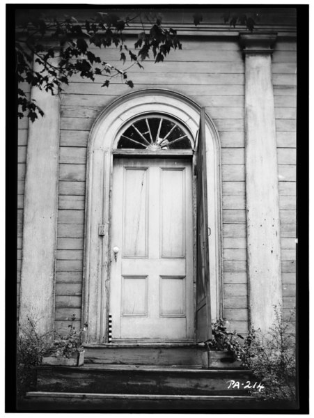 File:Historic American Buildings Survey, Stanley Jones, Photographer September 30, 1936 FRONT ENTRANCE. - Main Street School,One Room, Waverly, Lackawanna County, PA HABS PA,35-WAV,1-2.tif