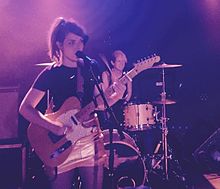 Honeyblood performing at May 2015 Dot to Dot Festival.