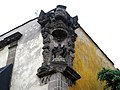 Colonial Baroque niche in the La Merced district, Mexico City