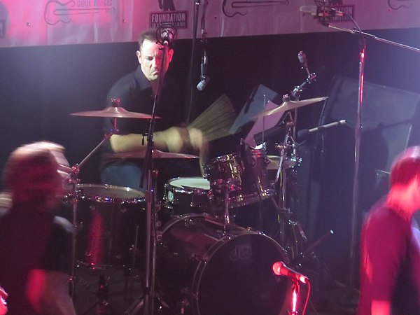 Chamberlin drumming in 2014