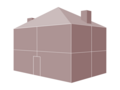 House Shapes Two Story Pyramid Roof.png