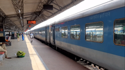 The Howrah–Puri Shatabdi Express at Kharagpur