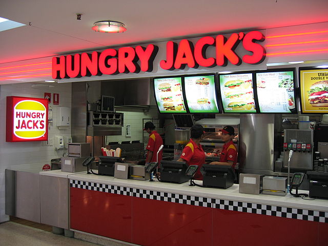 Hungry Jack's franchise in Brisbane, Queensland