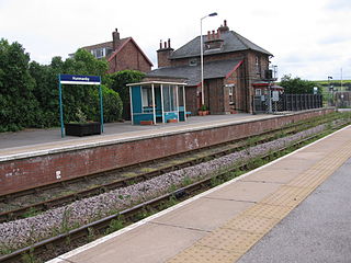 <span class="mw-page-title-main">Hunmanby railway station</span> Railway station in North Yorkshire, England