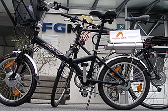 Different types of e-bikes