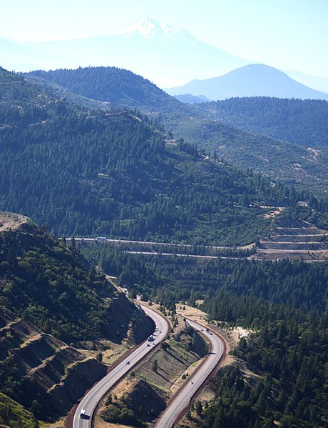 File:I-5 Siskiyous looking south to Mt. Shasta (48190108911).jpg