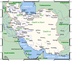 Geografi Iran