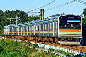 Serie JR East 205-3000 Hachikō Line 20171030.jpg